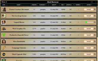 You can easily install ERA 3 modifications via Mod Browser.